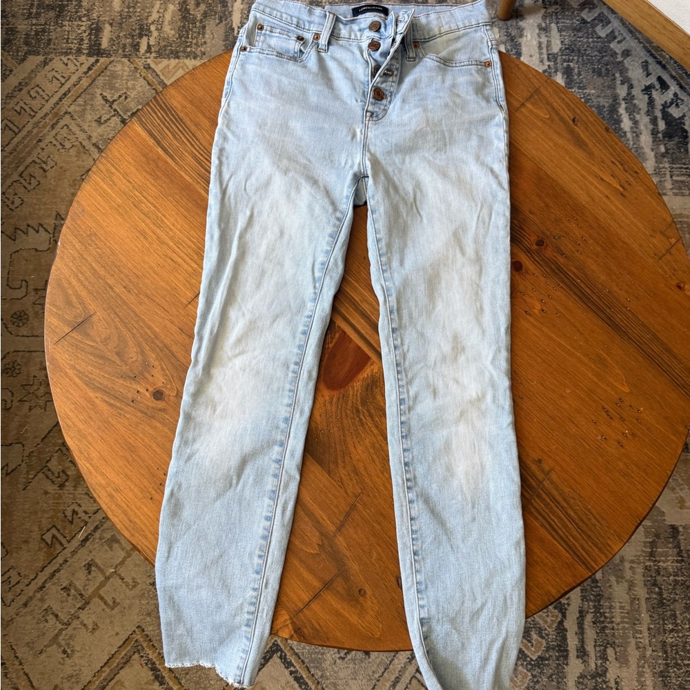Light Wash JCrew Women's Jeans - Classic High-Rise Skinny